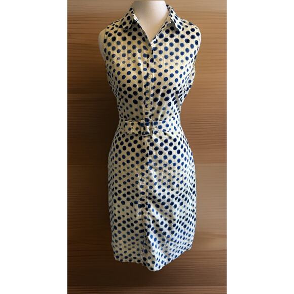 VTG Miss Maisel Polkadot Dress 6 Gardens Party Fitted Cath Kidston London - Picture 1 of 15